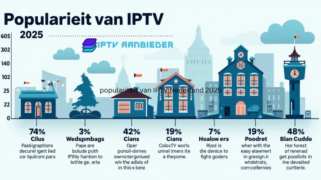 populariteit van IPTV Nederland 2025