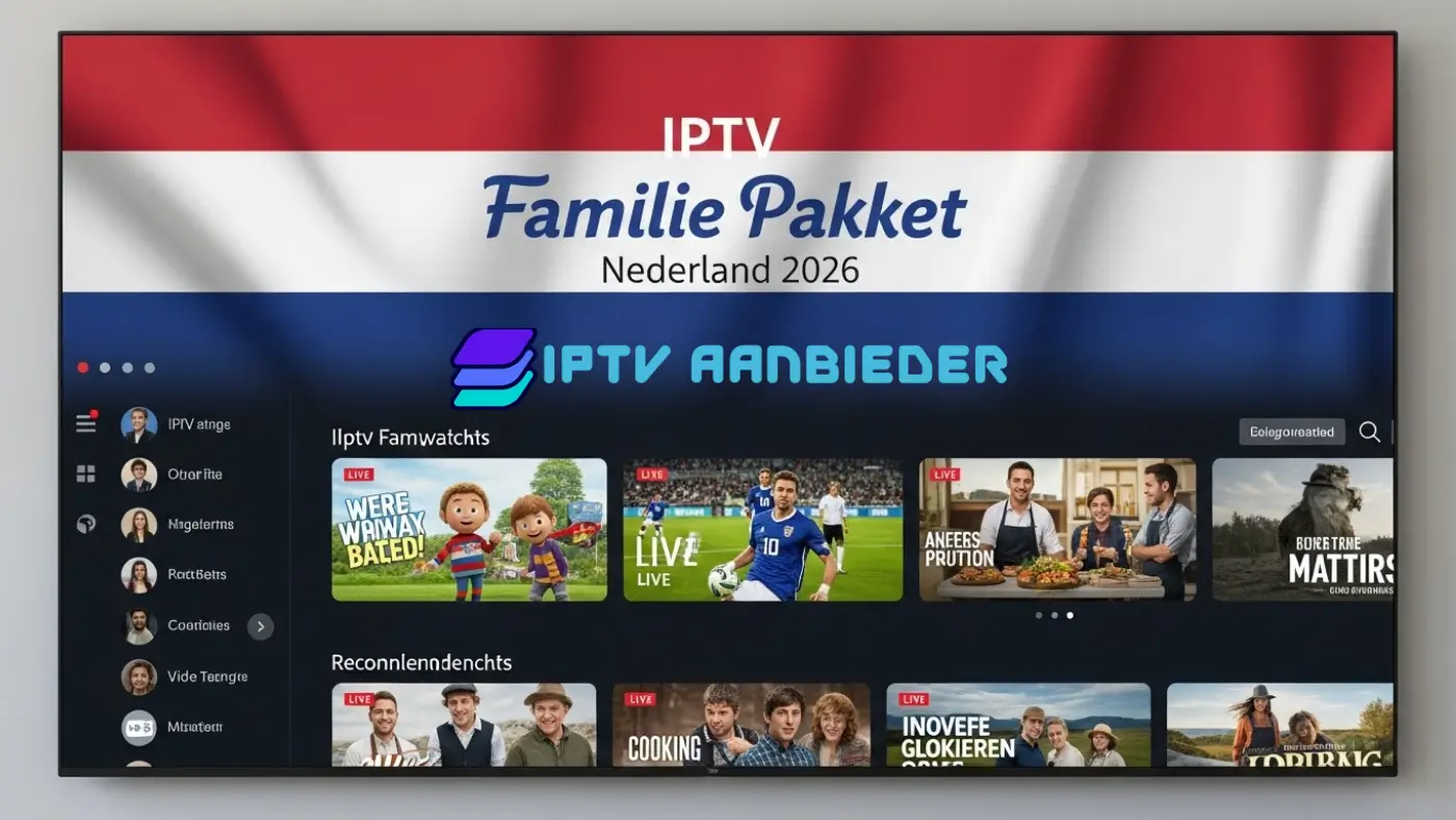 IPTV Familie Pakket Nederland 2026