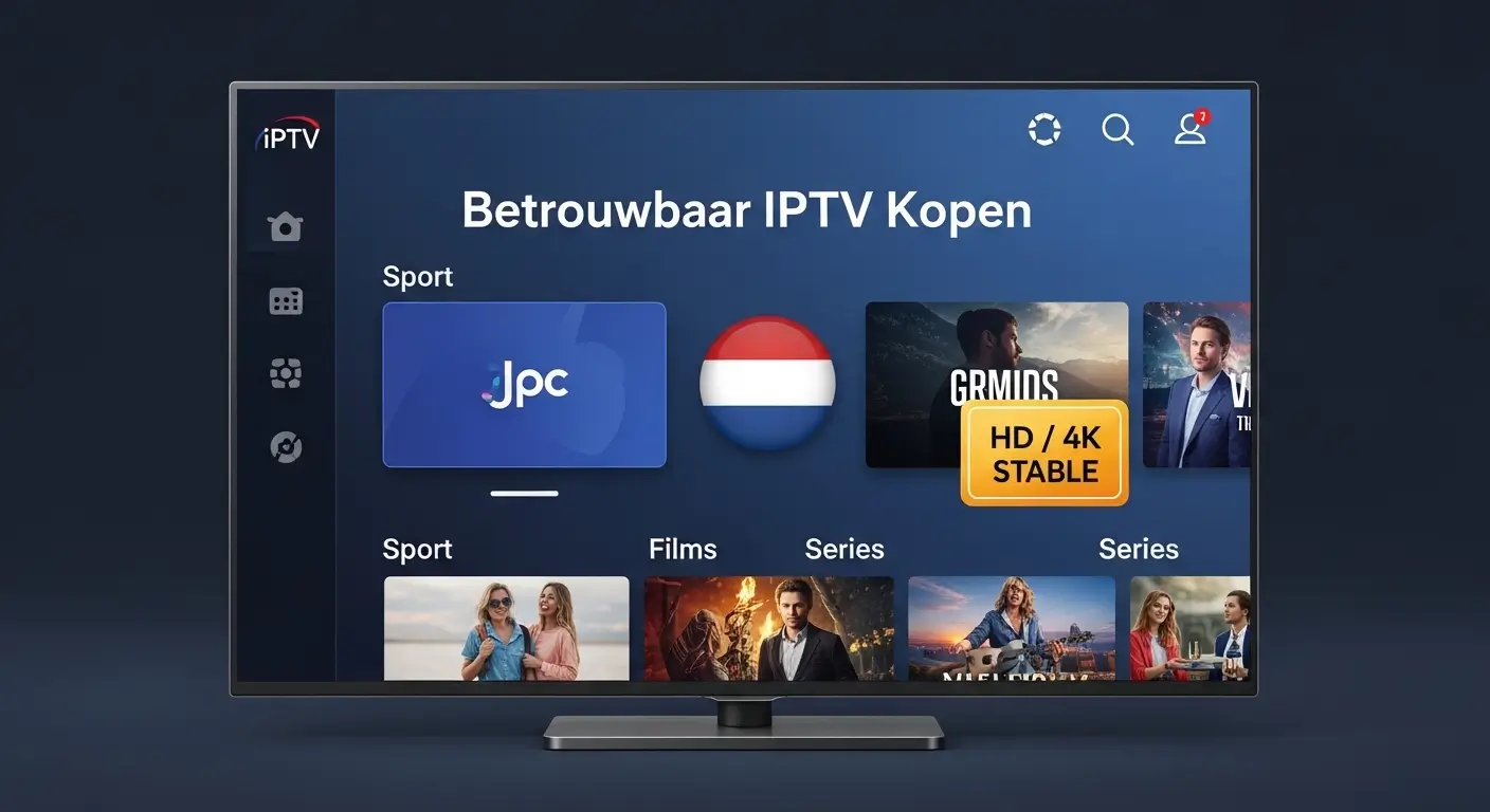 Betrouwbaar IPTV Kopen 2026