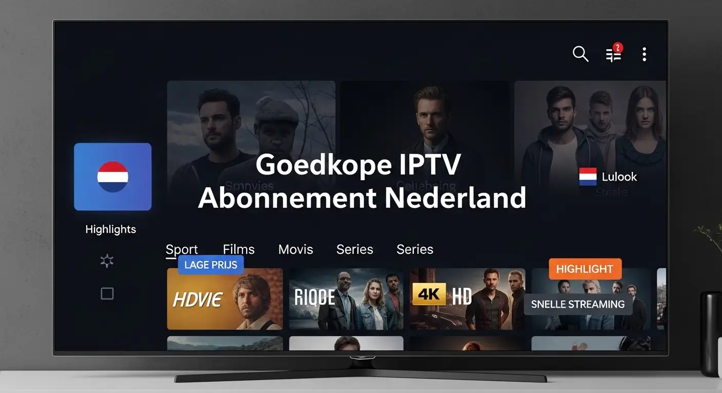 Goedkope IPTV Abonnement Nederland