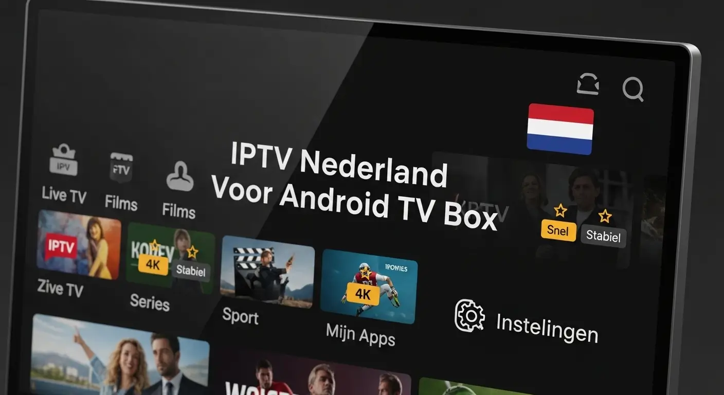 IPTV Nederland Voor Android TV Box