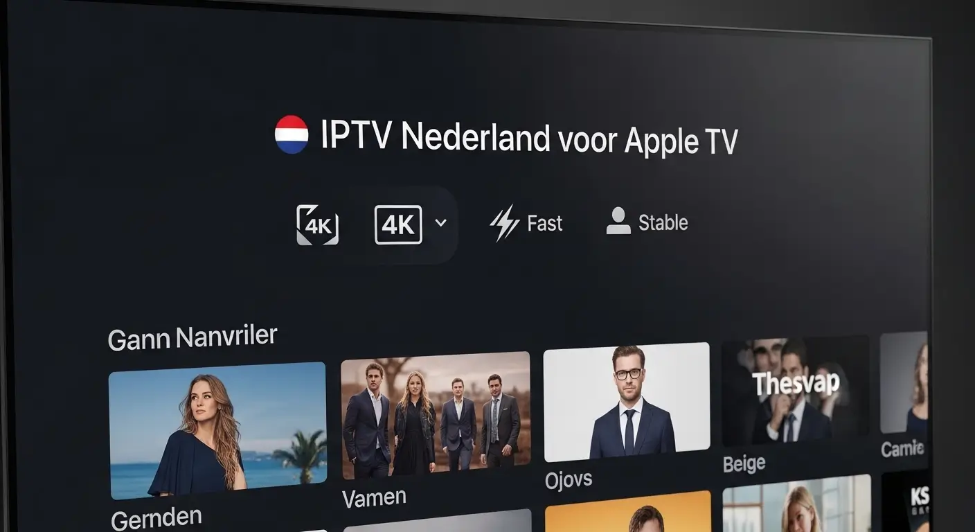 IPTV Nederland voor Apple TV 